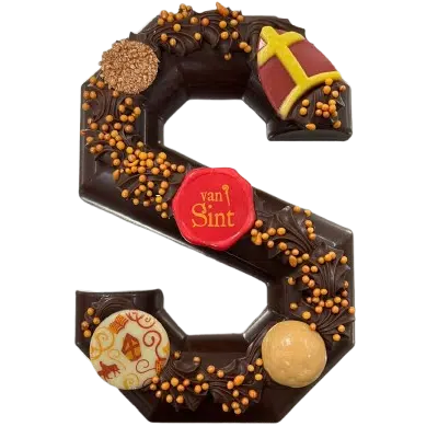 Ambachtelijke chocoladeletter - Afbeelding 2