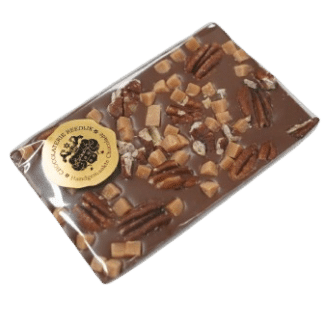 Chocoladereep pecan-caramel