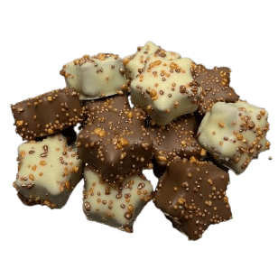 Kerststerren pralinébonbons