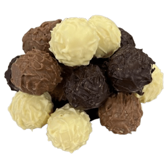 Ganache kogels met likeurvulling