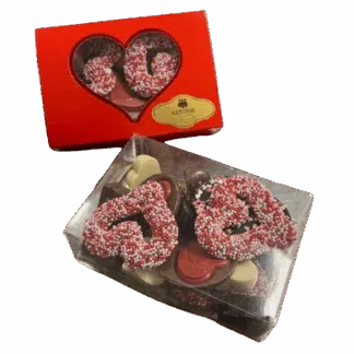 Massieve liefdeschocolade