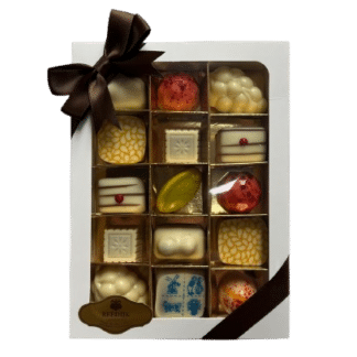 Cadeaudoos bonbons wit