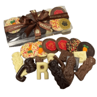 Cadeaudoosje Sintchocolade massief